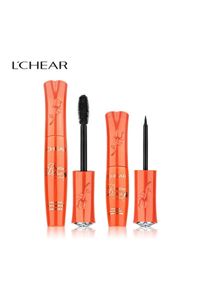 L'CHEAR BOOSTING LASH PRINCESS WATERPROOF MASCARA & LIQUID EYELINER