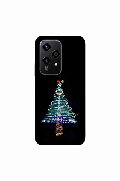 OEM Husa compatibila cu Honor 200 Lite Silicon Gel Tpu Model Craciun Brad Neon