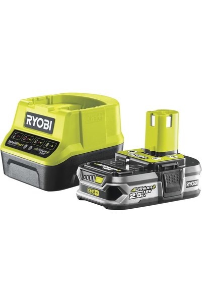 Ryobi RC18120-125 18V 2.5AH Akü + Hızlı Şarj Cihazı - 5133003359