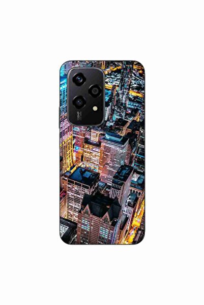 OEM Husa compatibila cu Honor 200 Lite Silicon Gel Tpu Model Night City