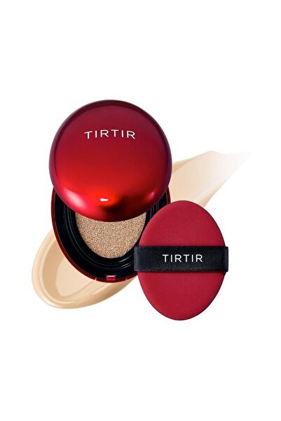 TIRTIR MASK FIT RED CUSHION 21W IVORY - BB Cream Cushion with High Coverage S...