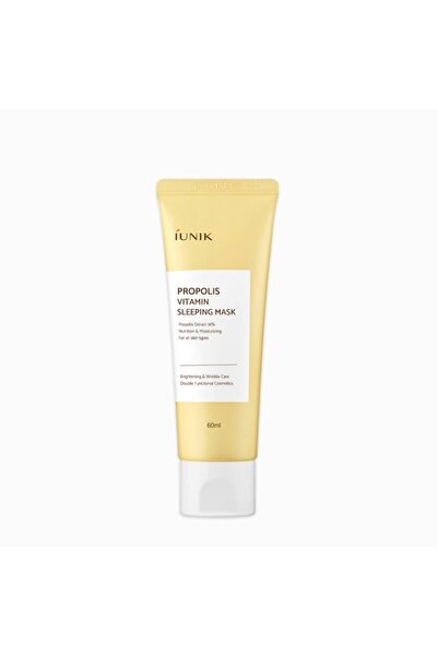 iUNIK MASCĂ DE NOAPTE CU PROPOLIS ȘI VITAMINE - Mască de față cu propolis