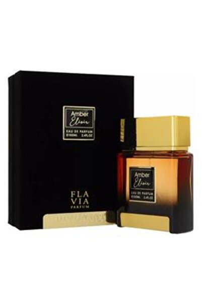 FLAVIA Apa de Parfum pentru Barbati - Amber Elixir Eau de Parfum, 100 ml