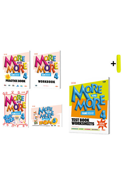 Kurmay ELT More & More 4.Sınıf Practice Ve Test Book Yeni