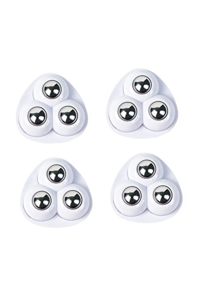 Mestore Set of 4 360 Degree Rotating Adhesive Ball Wheels - Furniture Slider ...