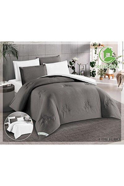 ROSHNA Summer Quilt --Nefren -Embroidered- 6 Pieces Microfiber 250*230