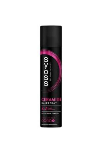 Syoss Spray Fixativ cu Ceramide pentru Fixare Foarte Puternică - Fixativ prof...