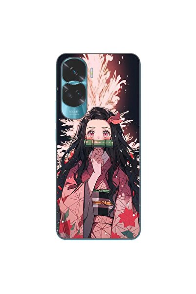 OEM Husa compatibila cu Honor 90 Lite 5G Silicon Gel Tpu Model Demon Slayer N...