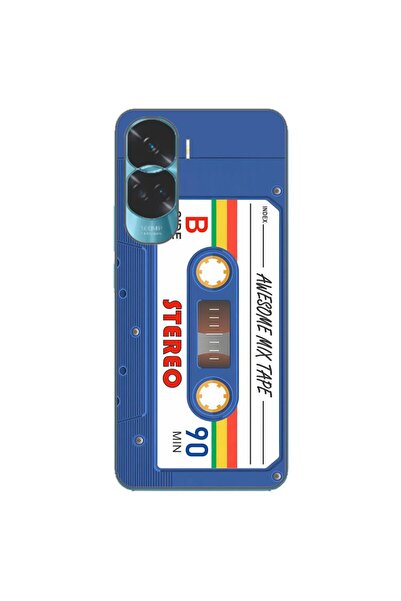 OEM Husa compatibila cu Honor 90 Lite 5G Silicon Gel Tpu Model Caseta Vintage...