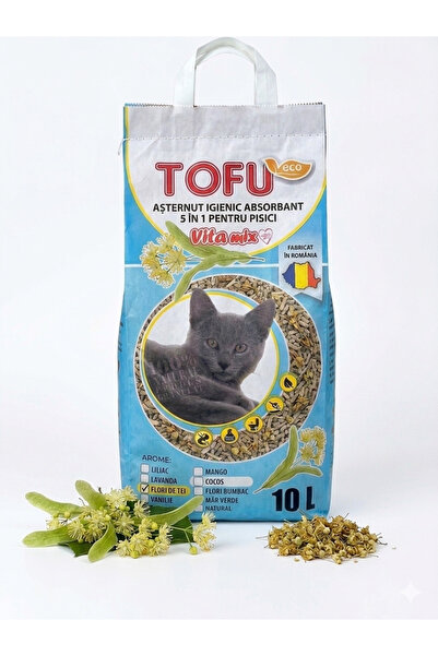 Vitamix Tofu Tei Hygienic Cat Litter, 100%, Biodegradable, 10 Liters
