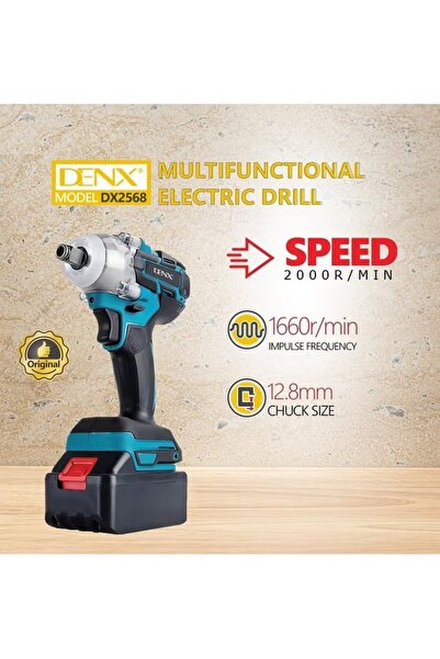Denx Professional مثقاب كهربائي متعدد الوظائف DX2568 من دينكس