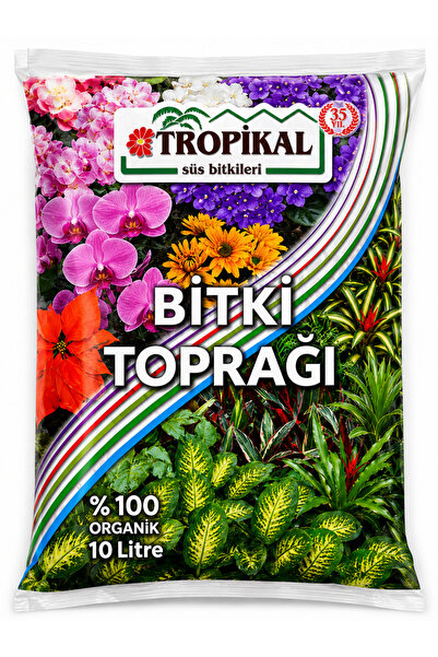 TROPİKAL Bitki Toprağı Perlit Karışımlı 10 lt