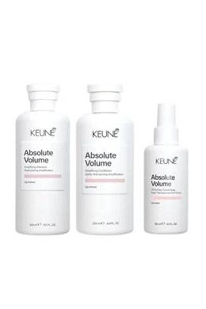 Keune Volume Pack - Absolute Volume Amplifying: Shampoo 300 ml, Conditioner 2...