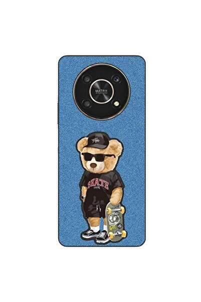OEM Husa compatibila cu Honor X30 Silicon Gel Tpu Model Bear Skate Fashion