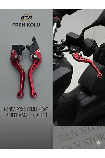 Honda PCX 125 / 150 Uyumlu Katlanır Ayarlı Spor Fren Maneti Takımı (Sağ - Sol...