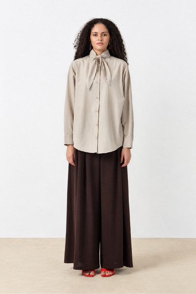 QANU Ahenk Shirt Beige