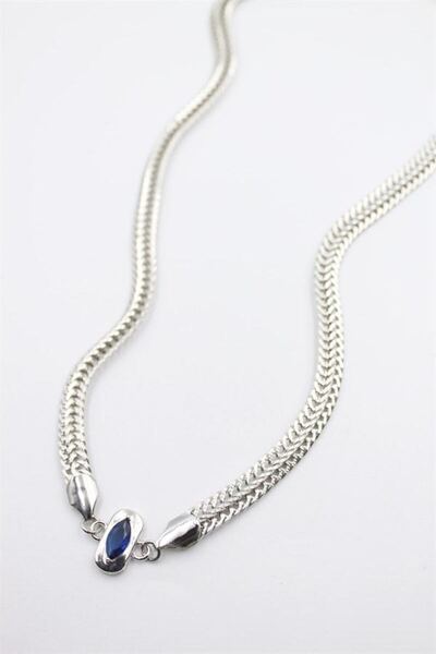 atastore2017 Stone Vip Necklace - Silver