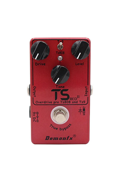 Choice DemonFX TS Red Pro Overdrive Effect Pedal , Ts808 and Ts9 Drive Guitar...