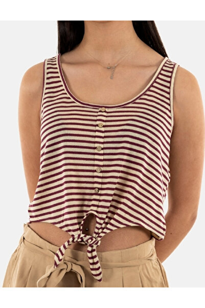 Evendi Top, Purple/Cream