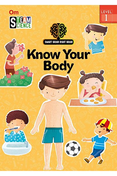 Om Books International Smart Brain Right Brain Sciencelevel1 Knowyour Body