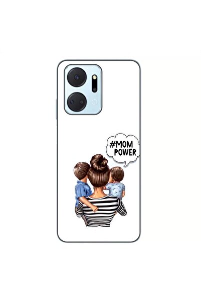OEM Husa compatibila cu Honor X7a Silicon Gel Tpu Model Mom of Boys