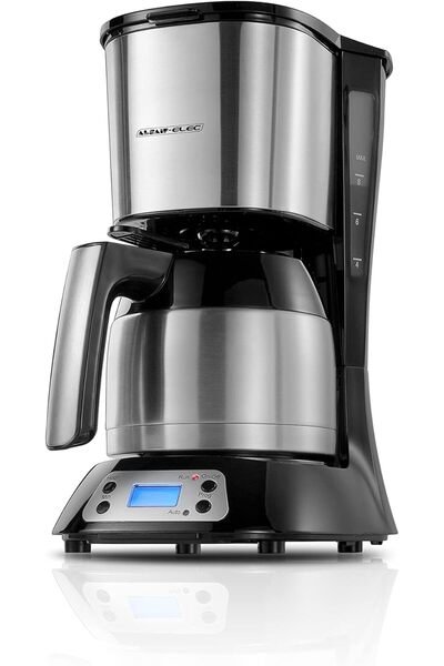 ALSAIF Drip Coffee Maker, 1.0 Liter Capacity, 900 Watts, Color: Black