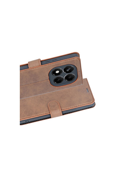 UnDePlus Xiaomi Redmi Note 15 Pro 5G Kılıf Deri Deluxe Cüzdanlı Kapaklı Case