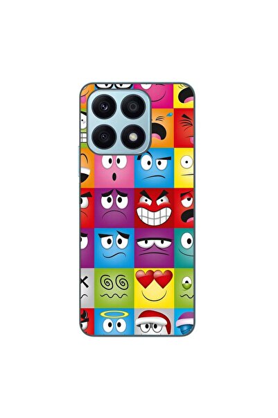 OEM Husa compatibila cu Honor X8a Silicon Gel Tpu Model Funny Faces