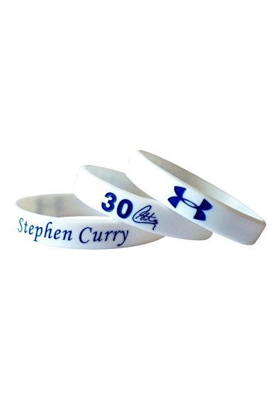 PurpleJam Stephen Curry White Basketball Nba Bracelet