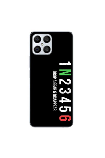 OEM Case compatible with Honor X8 Silicone Gel Tpu Model Gears