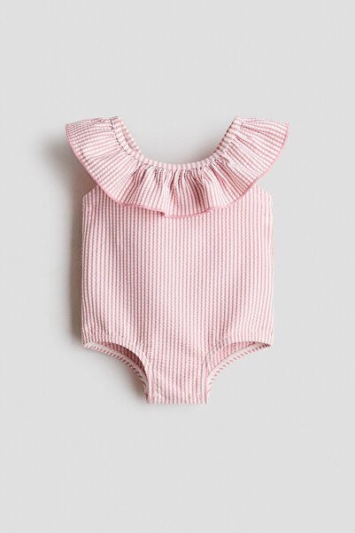 H&M Farbalalı Mayo