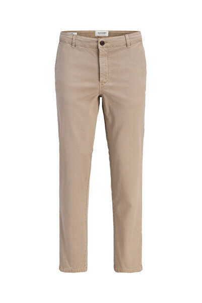 Jack & Jones Orta Bel Regular Fit Bej Erkek Chino Pantolon 12292970 JPSTOLLIE...