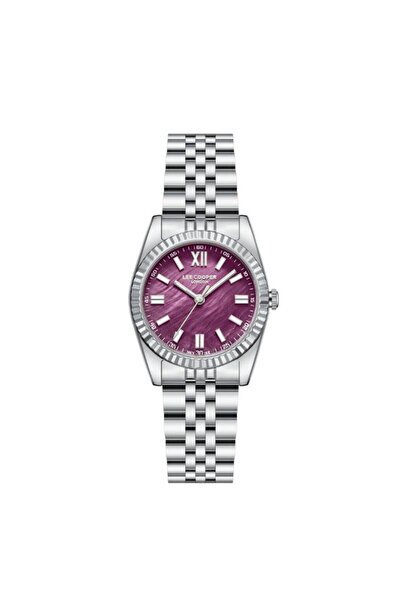 Lee Cooper Women's 3H Pink Mop Dial Watch - LC08303.380