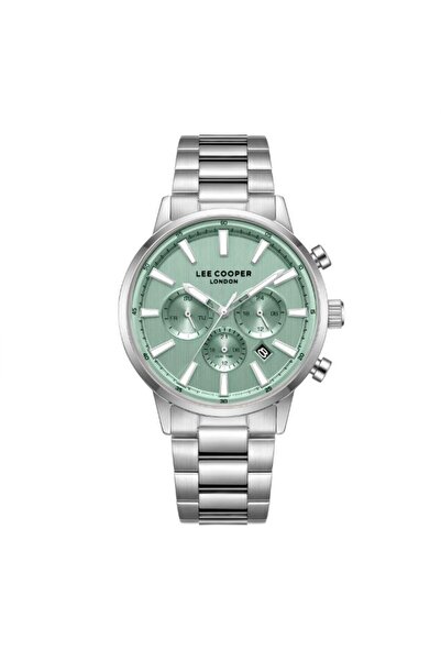 Lee Cooper Men's MULTIFUNCTION Green Dial Watch - LC08382.370