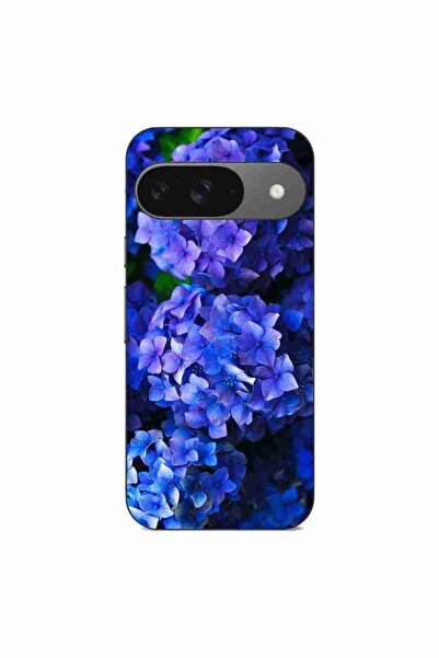 OEM Husa compatibila cu Google Pixel 9 Pro Silicon Gel Tpu Model Hortensii