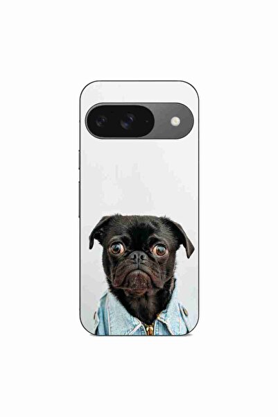 OEM Husa compatibila cu Google Pixel 9 Pro Silicon Gel Tpu Model Pug Fashion
