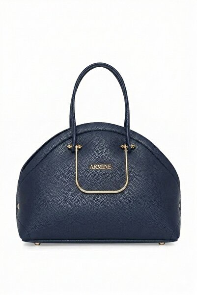 Armine Stylish Modern Navy Blue Daily Shoulder Bag Women's Convenient Bag