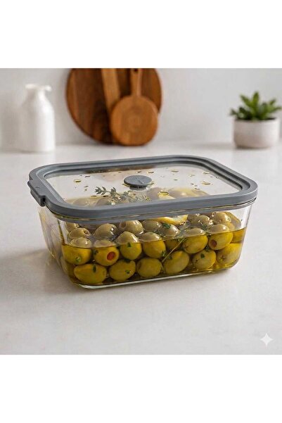balsa group Mrk Model Rectangular Self-Sealing Vacuum Glass Storage Container...