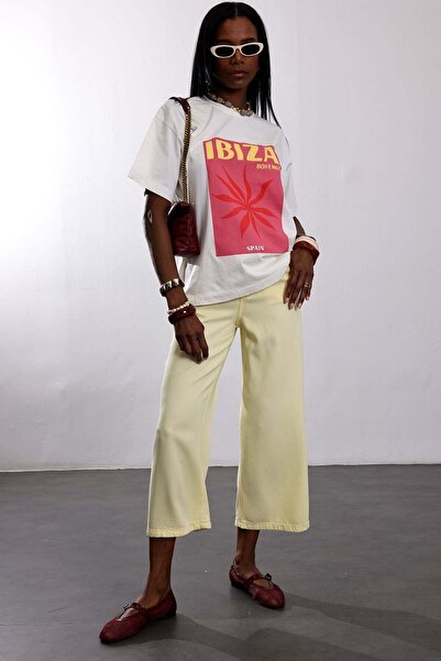5in1Canpolat Yellow Tensel Jean