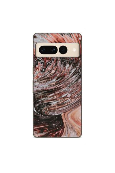 OEM Калъф, съвместим с Google Pixel 7 Pro, силиконов гел TPU модел Copper Stream