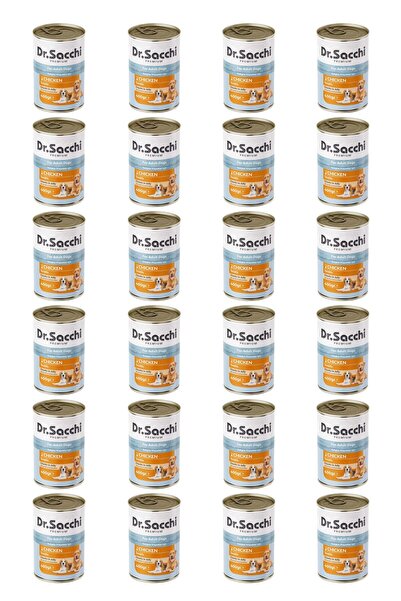 Dr. Sacchi Dr.Sacchi yetişkin köpek-tavuklu 400gr x 24 adet