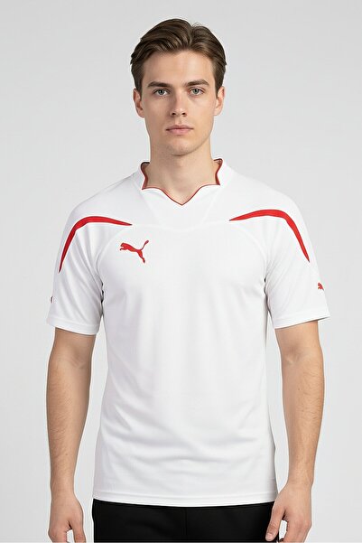 Puma Men Sportswear Fit Short Sleeve Training T-Shirts, White