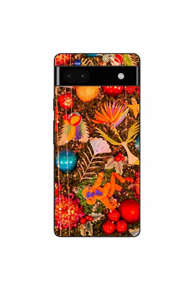 OEM Husa compatibila cu Google Pixel 6A Silicon Gel Tpu Model Craciun Decor B...