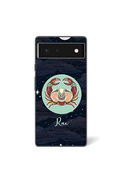 OEM Husa compatibila cu Google Pixel 6 Silicon Gel Tpu Model Horoscop Rac