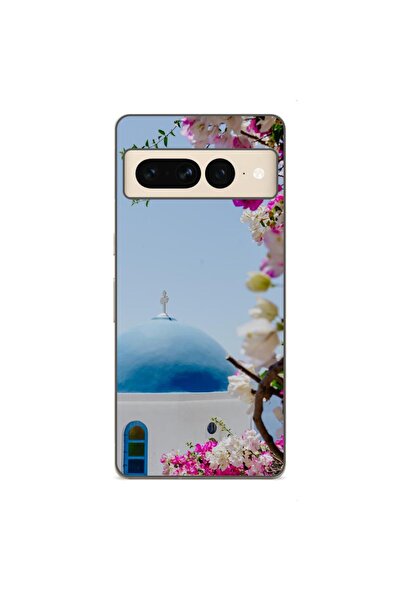 OEM Θήκη συμβατή με Google Pixel 7 Pro Σιλικόνης Gel TPU με σχέδιο Ελλάδα Σαν...