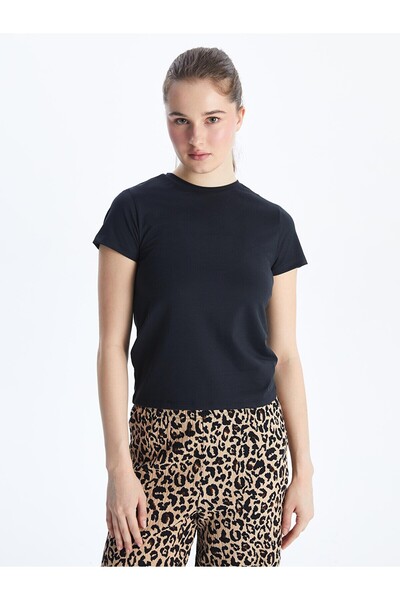 LC Waikiki Nevavm Difference Made Oval Collar Women's Sports T-Shirt