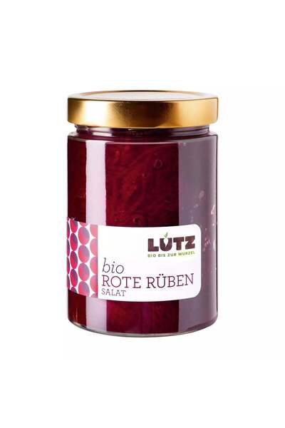 LUTZ Salată bio de sfeclă roșie, 530g