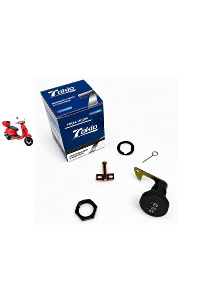 KOÇAK MOTOR Rks - Kuba Azure 50 Pro Port Bagaj Arka Çanta Kilidi Şifreli
