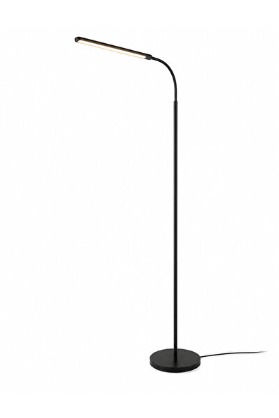 OEM LED floor lamp, curved, adjustable height 180-210 cm, adjustable intensit...