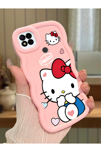 SLIMFELT Redmi 9C/10A Uyumlu Yüksek Kalite Sevimli Anime Kılıf, Sade ve Şık